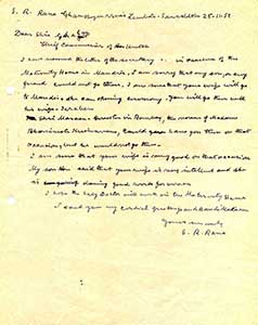 Amrit-KAur-to-Ranaji-1952